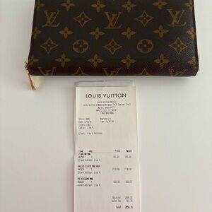 Louis Vuitton Monogram Zipper Wallet